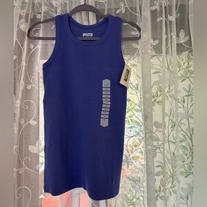 Duluth Trading Co Purple Ribbed Tank